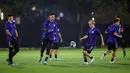 Pemain Argentina melakukan sesi latihan jelang menghadapi Polandia pada pertandingan sepak bola Grup D Piala Dunia U-17 2023 di Jakarta, Kamis (16/11/2023). Argentina wajib menang saat bertemu Polandia pada partai terakhir Grup D Piala Dunia U-17 2023 tersebut jika ingin lolos ke babak 16 besar. (Doc. LOC WCU17/BRY)