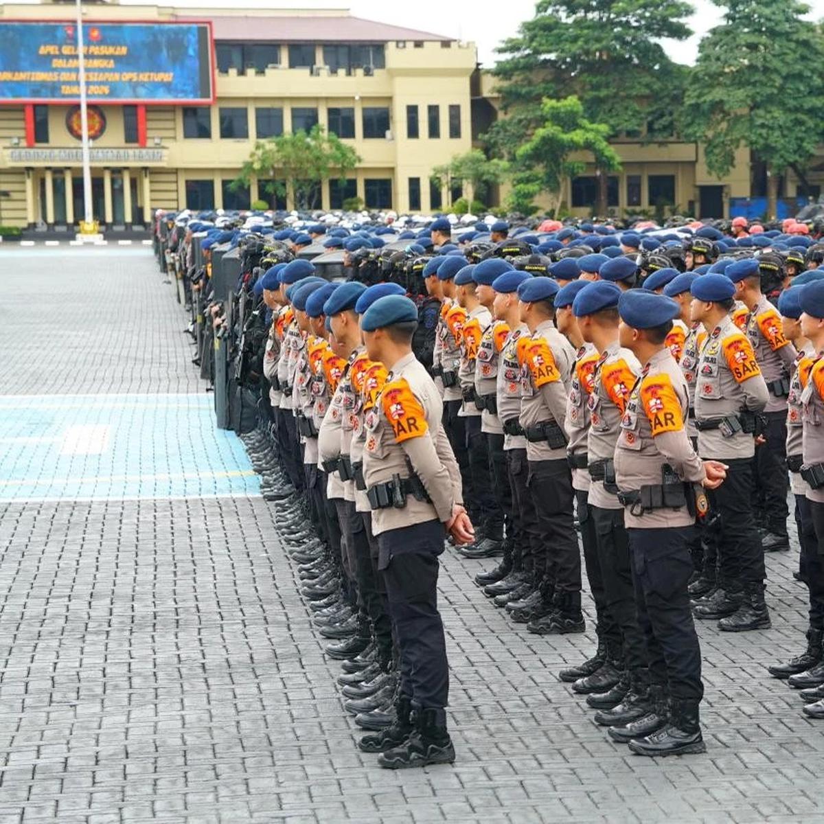 FOTO: Kapolri Buka Rakernis Brimob 2026 Tekankan Kesiapan Tugas