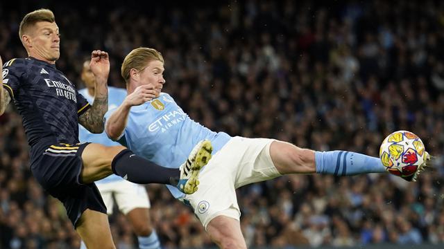 Kevin De Bruyne - Manchester City vs Real Madrid: Leg Kedua Perempatfinal Liga Champions 2023/2024