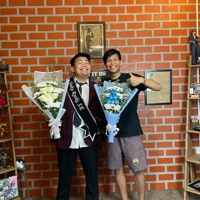 Teuku Ryzki alias Kiki CJR lulus sidang skripsi (Foto: Instagram/@teukuryz)