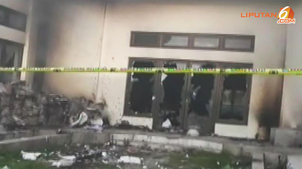 Bakar Kantor KPUD - Liputan6 pagi