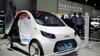 Menjalin kerjasama dengan Zhejiang Geely Holding Group, pabrikan otomotif asal Jerman, Mercedes-Benz siap menghadirkan mobil listrik bermerek Smart. (Car and Bike)