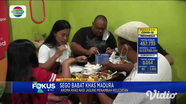 Jika Anda sedang berlibur ke kota Surabaya, Jawa Timur, jangan lupa untuk mencicipi kuliner sego babat khas Madura yang berada di Jalan Jemur Andayani. Untuk harga seporsi sego babat mulai dari Rp 14.000.