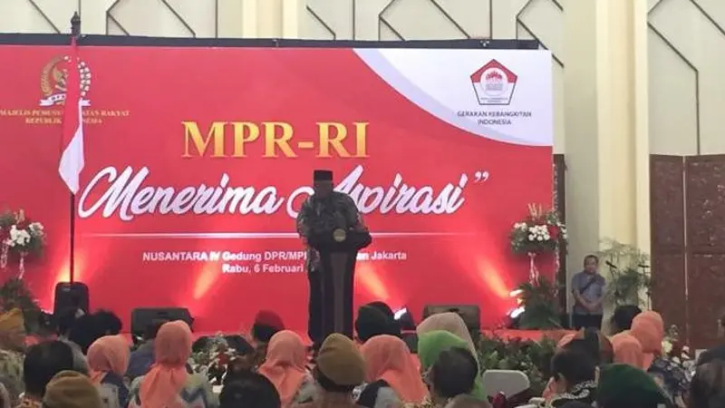 Mantan Ketua KPK Taufiequrachman Ruki