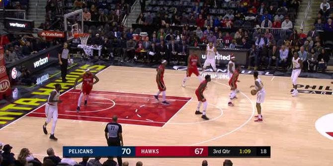VIDEO : GAME RECAP NBA 2017-2018, Hawks 94 vs Pelicans 93