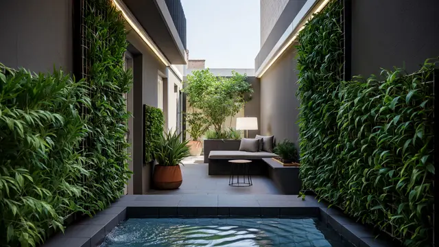 Model Teras Belakang Rumah 2025 yang Pas untuk Hunian Perkotaan Sempit / Ilustrasi AI