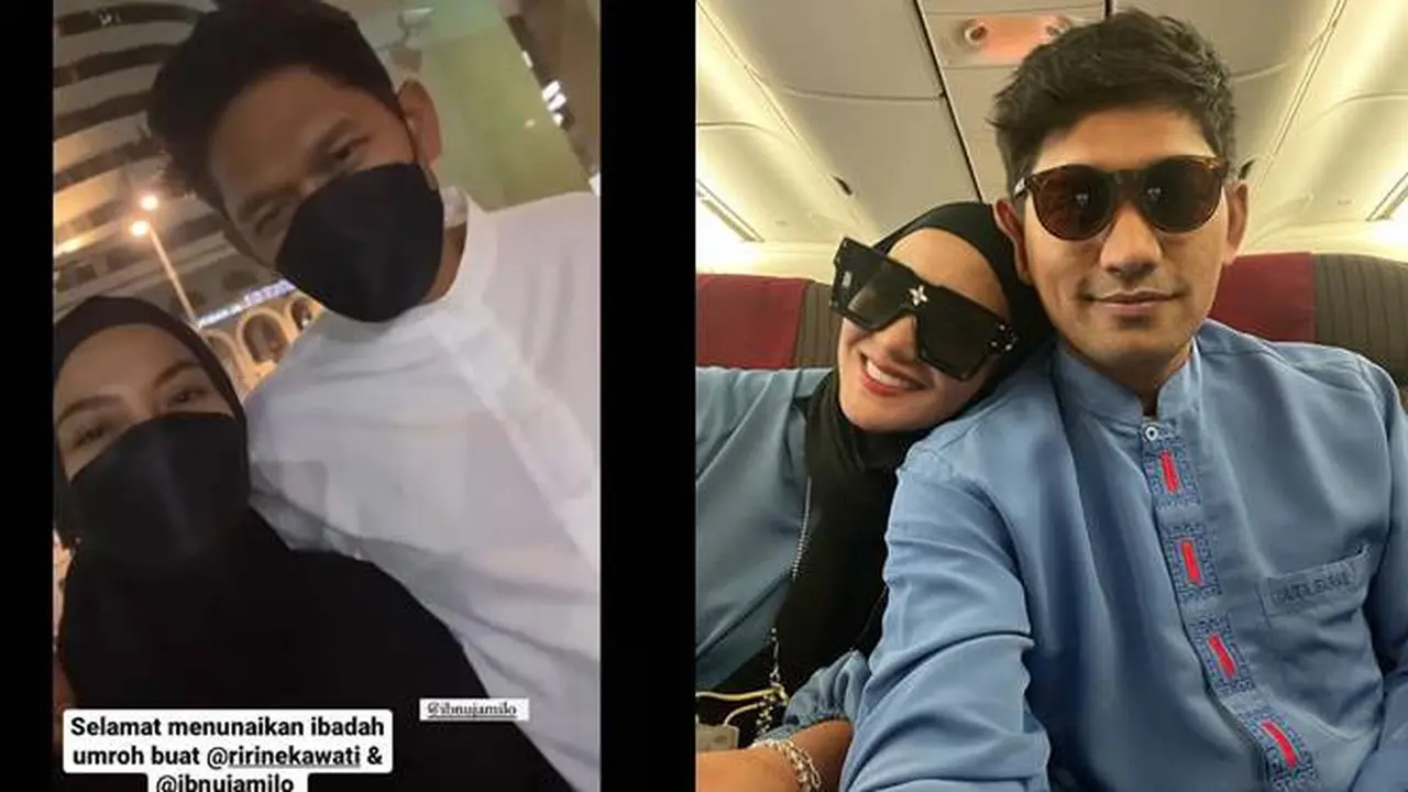 Tampil Berhijab, Ini 7 Momen Ririn Ekawati Jalani Umrah Bersama Ibnu Jamil