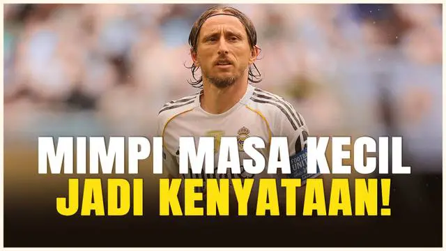 VIDEO: Luka Modric Gabung AC Milan Setelah 13 Tahun di Real Madrid