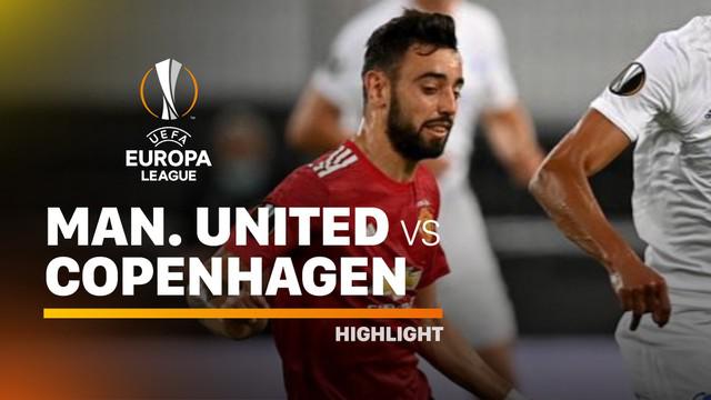 Berita video highlights perempat final Liga Europa 2019/2020 antara Manchester United melawan Copenhagen yang berakhir dengan skor 1-0 berkat gol penalti Bruno Fernandes, Selasa (11/8/2020) dinihari WIB.