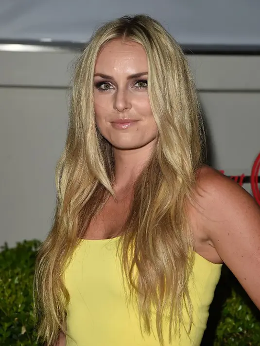 Atlet ski Amerika Serikat, Lindsey Vonn yang  pernah menjalin kasih dengan pegolf dunia Tiger Woods. Sebuah majalah dewasa pernah menjadikan Vonn sebagai wanita terseksi peringkat ke-59 di dunia. (AFP PHOTO/Jason Merritt)