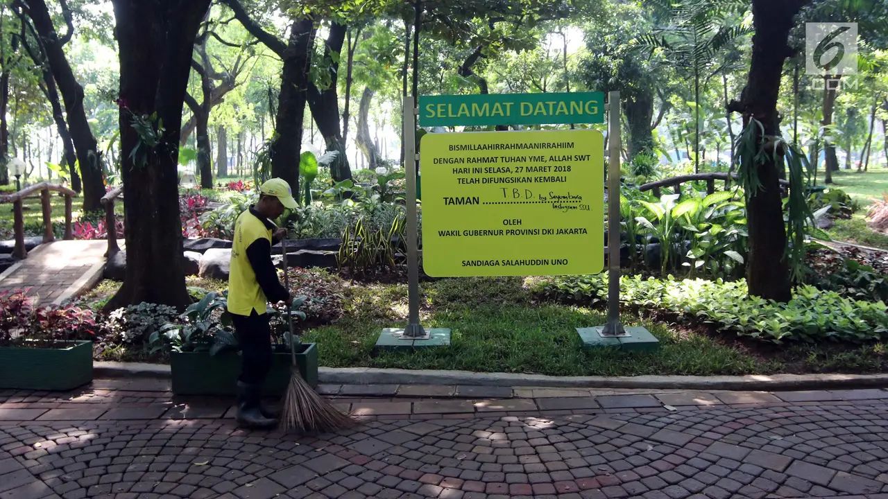 Taman Sisi Barat Monas
