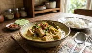 Resep Opor Tempe Rumahan Gurih Meresap, Praktis dan Ekonomis