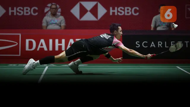 Foto: Perempat Final Indonesia Masters 2023 Dibuka dengan Drama Kemenangan Jonatan Christie dan Kekalahan Bagas/Fikri