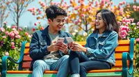 350 Caption Gombal Lucu Bikin Baper dan Ngakak