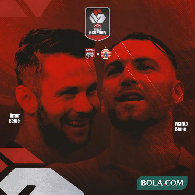 Piala Menpora - Borneo FC Vs Persija Jakarta - Head to Head Pemain