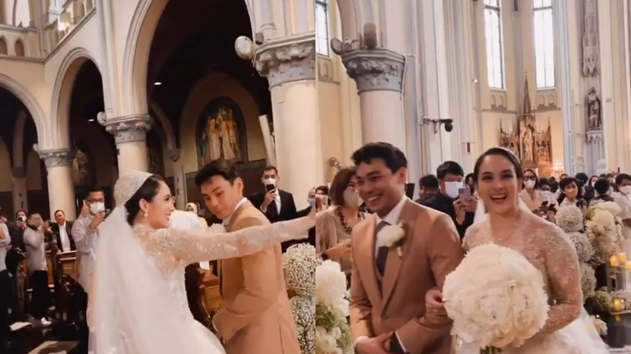 Chelsea Islan dan Rob Clinton Menikah