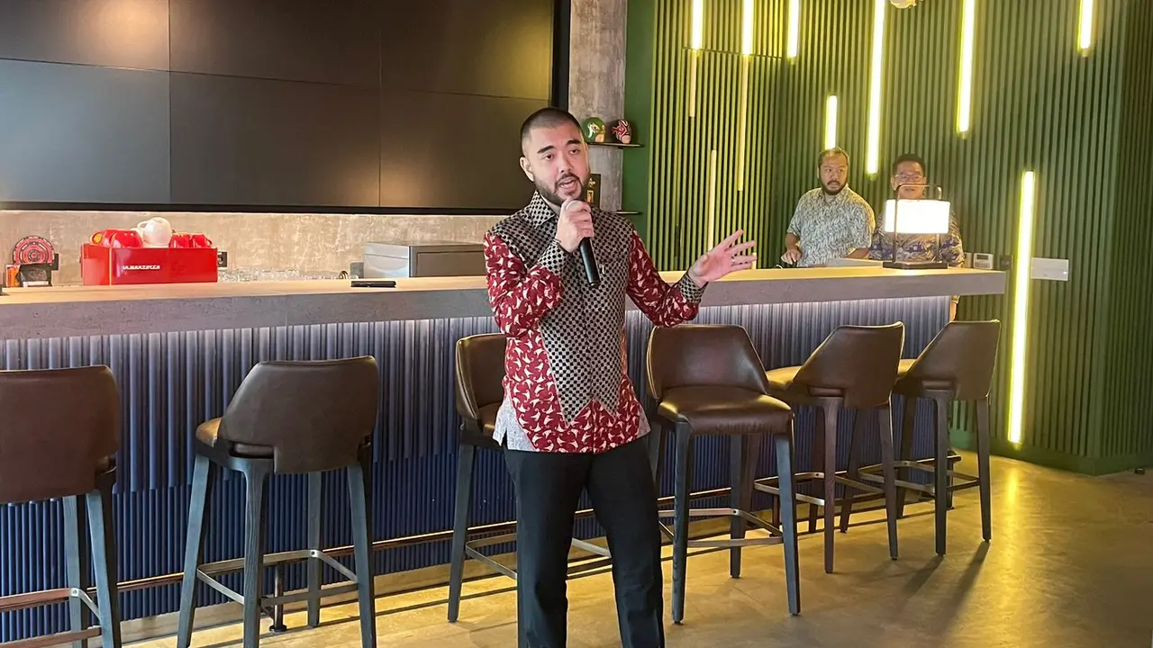 CEO PakeKTP Husein Mahardika Permana di kawasan Casablanca, Jakarta, Kamis 11 Mei 2023