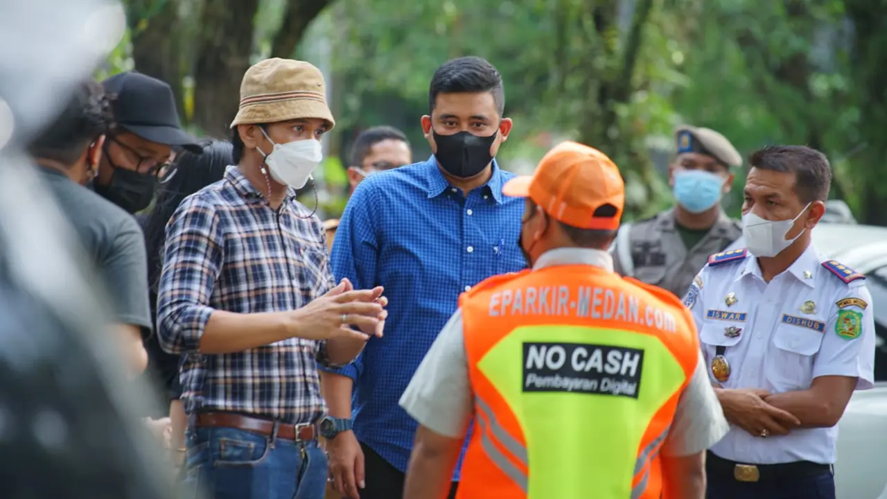 Wali Kota Medan Bobby Nasution.