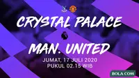 Premier League - Crystal Palace Vs Manchester United (Bola.com/Adreanus Titus)