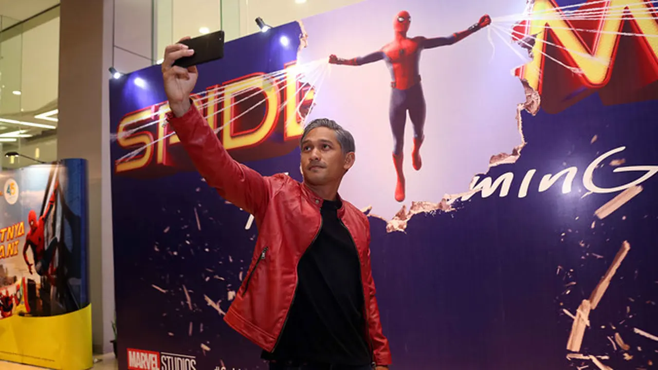 [Bintang] Ibnu Jamil Nobar Spiderman