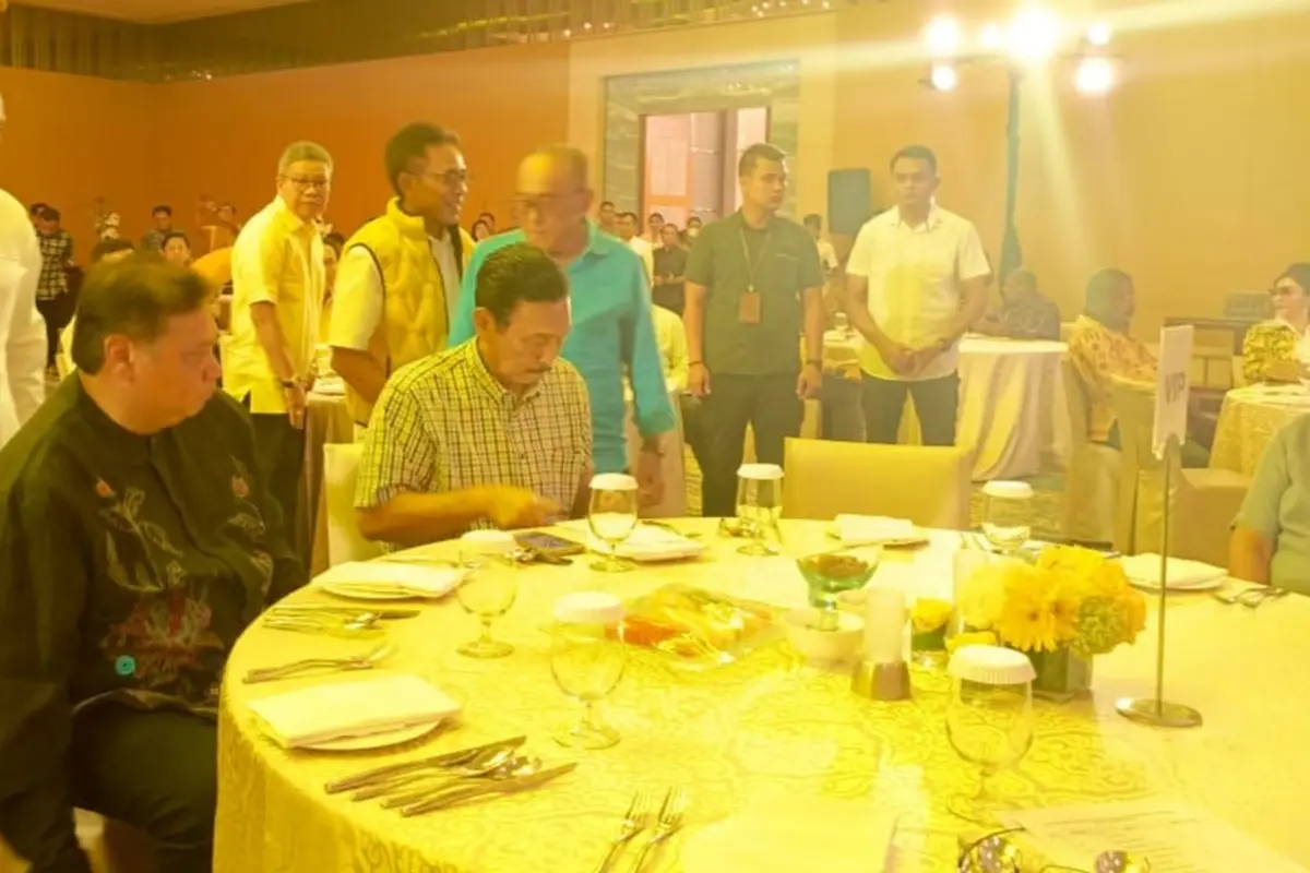 Sejumlah petinggi Golkar hadir dalam acara buka puasa bersama dan konsolidasi partai
