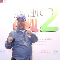 Selain dari rumah produksi, ia juga mendapatkan surprise dari salah satu program televisi swasta. (Nurwahyunan/Bintang.com)