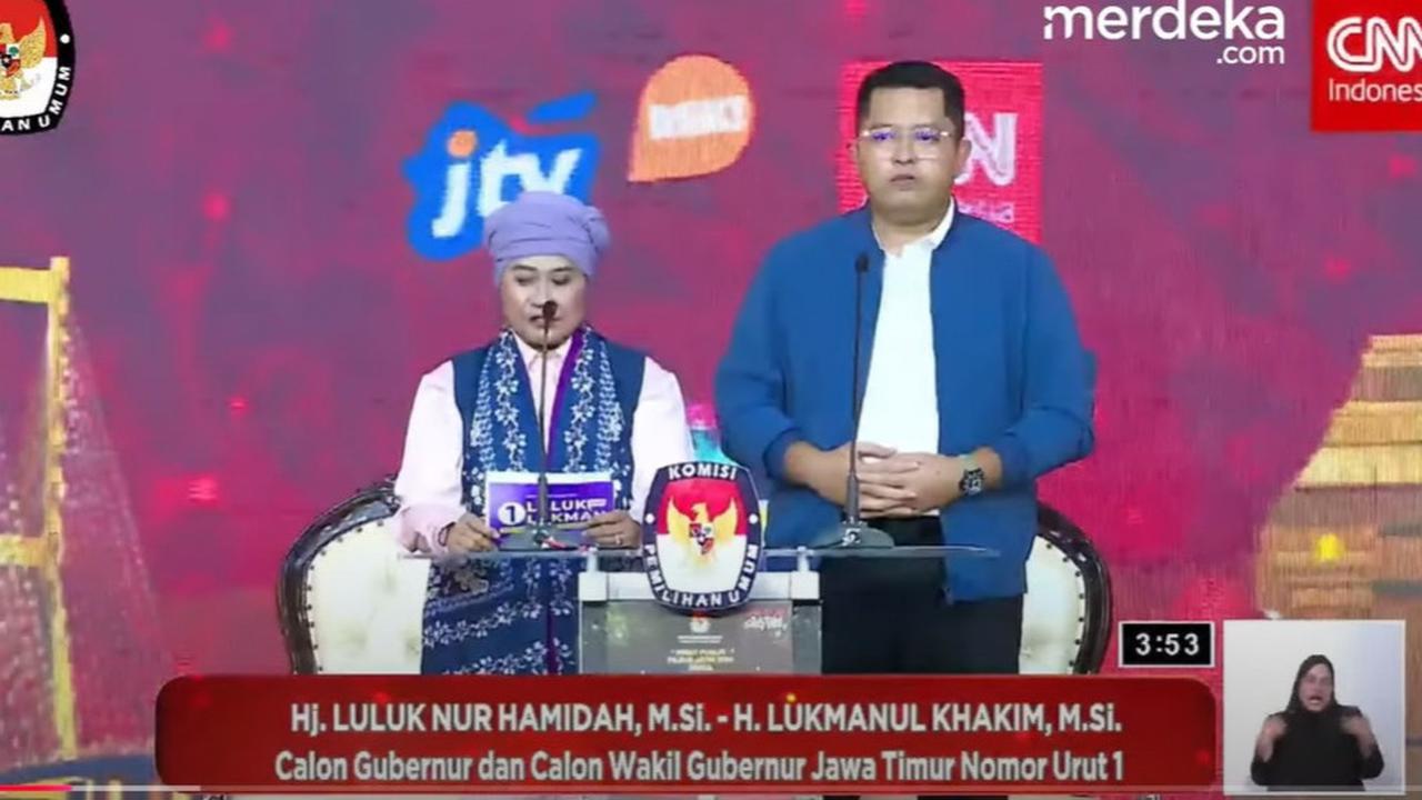 VIDEO: Cagub Luluk Keras, Skakmat Khofifah Soal Korupsi Terbanyak Berada di Jatim "Tak Efektif!"