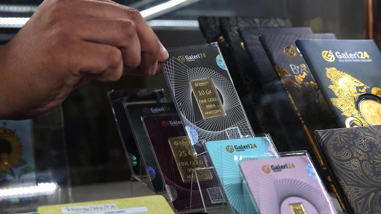 Harga Emas UBS dan Galeri24 di Pegadaian Awal Ramadan 2026 Turun