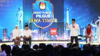 Debat Pilkada Jatim 2018. (Liputan6.com/Dian Kurniawan)