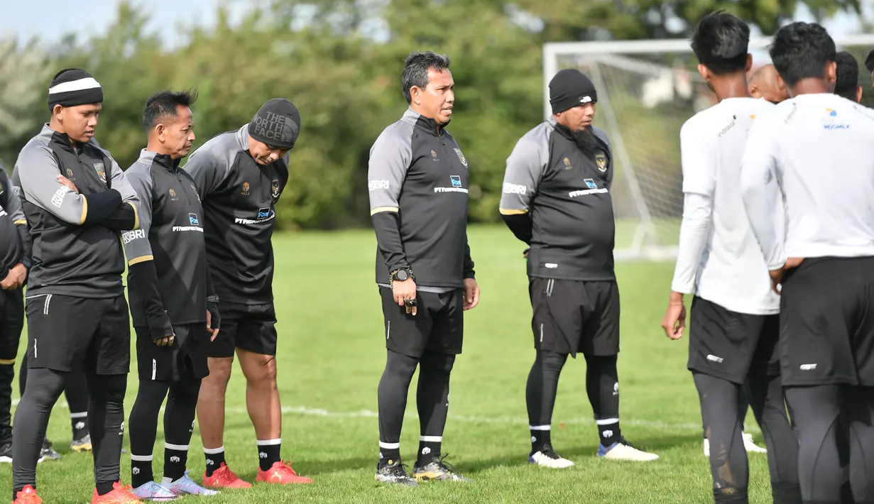 Garuda Muda menggunakan lapangan latihan Borussia Moenchengladbach dan Borussia Dortmund selama ada di Jerman. (Dok. PSSI)