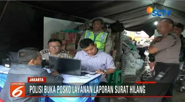 Rencananya, pos ini akan dibuka sampai seluruh warga Krukut yang menjadi korban kebakaran selesai mengurus surat laporan kehilangan.