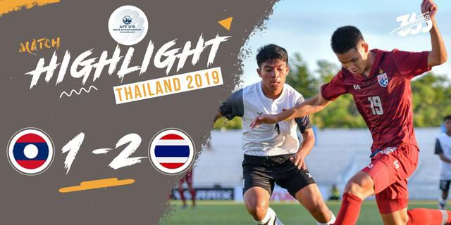 VIDEO: Thailand Kesulitan Raih Kemenangan atas Laos di Piala AFF U-15