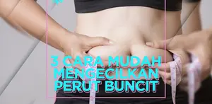 3 Cara Mudah Mengecilkan Perut Buncit