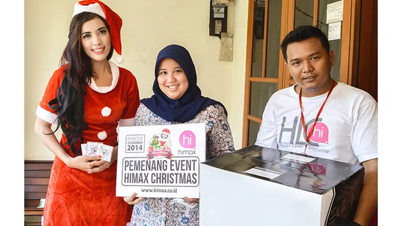 Sambut Natal dan Tahun Baru, Himax Beri Surprise ke Customer