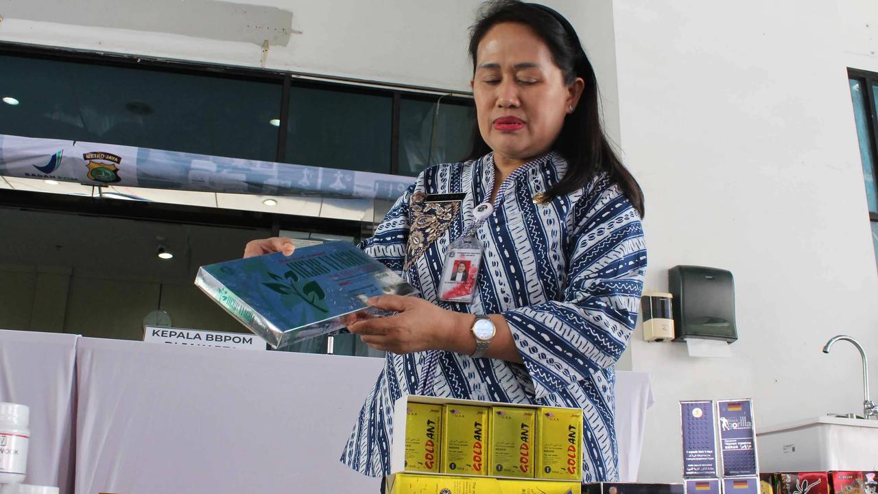 FOTO: BPOM dan Polisi Gagalkan Peredaran Obat Ilegal Bernilai Miliaran di Jakarta Barat