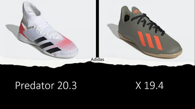 Sepatu futsal Adidas, ada di rentang harga yang luas