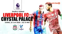 Live Streaming Liga Inggris Liverpool vs Crystal Palace