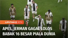 Nasib pahit dialami Jerman. Meski menang atas Kosta Rika dengan skor 4-2, Jerman gagal melaju ke babak 16 besar Piala Dunia 2022. Jerman kalah selisih gol dari Spanyol yang menjadi runner up grup di bawah Jepang.