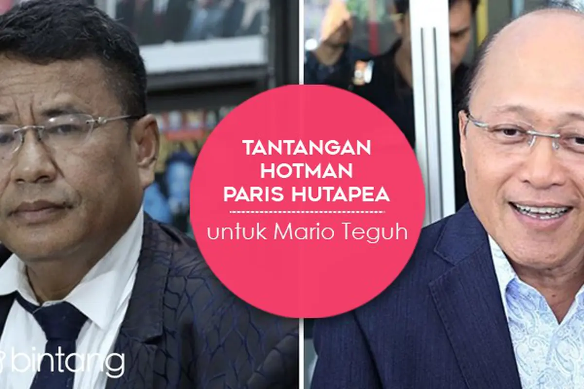 [Bintang] Hotman Paris Hutapea dan Mario Teguh
