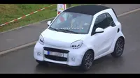 Smart EQ Fortwo facelift (Carscoops)