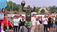 Hafid Pratama juara umum kelas Expert OP1 ajang OnePrix 2023. (Dokumentasi OnePrix)