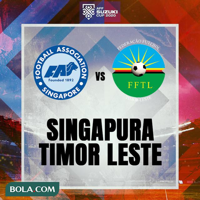 Piala AFF - Singapura Vs Timor Leste