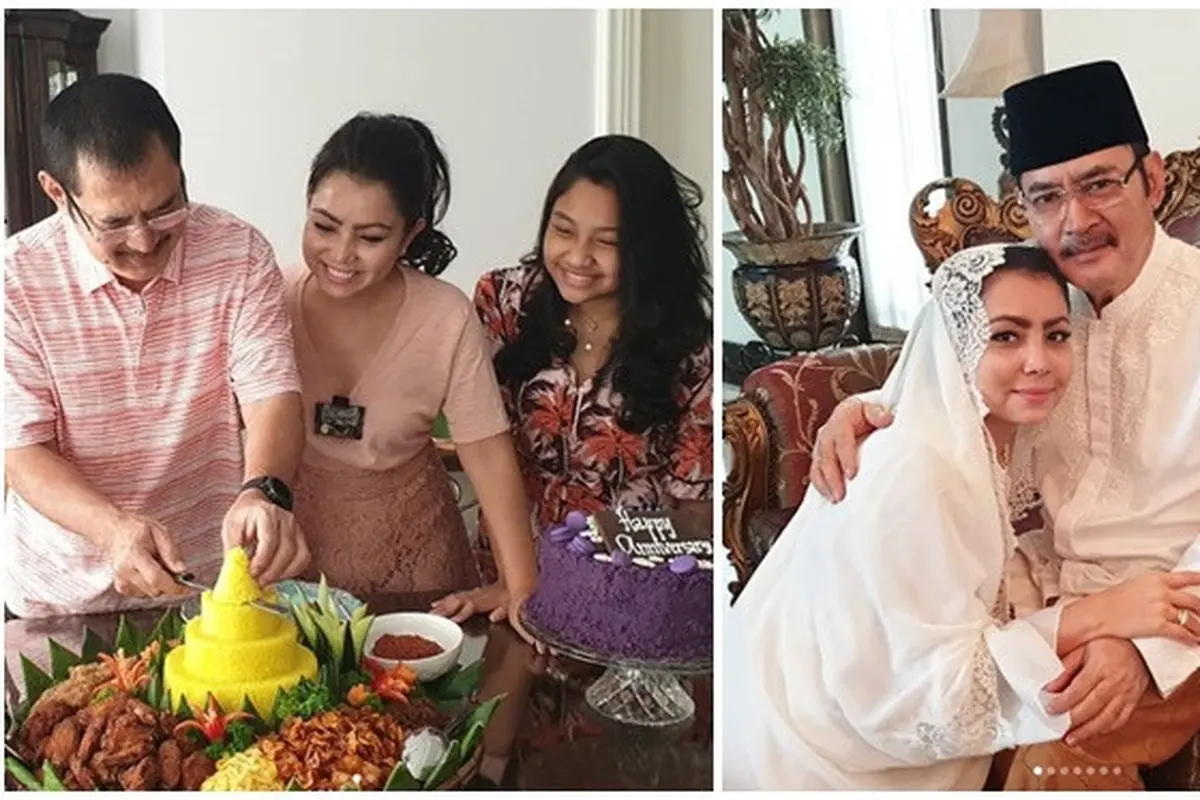Momen Mesra Mayangsari-Bambang Trihatmojo yang Rayakan Ulang Tahun Pernikahan