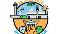 Logo HUT ke-493 DKI Jakarta. (Sumber Pemprov DKI Jakarta)