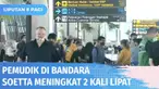 Kepadatan terlihat di Stasiun Pasar Senen pada Minggu (24/04) malam. Hampir di seluruh area stasiun dipadati oleh pemudik. Di Bandara Soetta, kenaikan jumlah penumpang mencapai dua kali lipat. Sementara di Terminal Kalideres, penumpang juga naik sign...