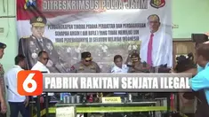 Dari hasil penyelidikan, pabrik senjata ilegal ini sudah beroperasi selama 4 tahun.
