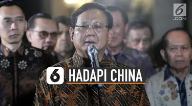 Menteri Pertahanan Prabowo Subianto memilih jalan damai melalui diplomasi dalam mengatasi polemik kepemilikan perairan Natuna oleh China.