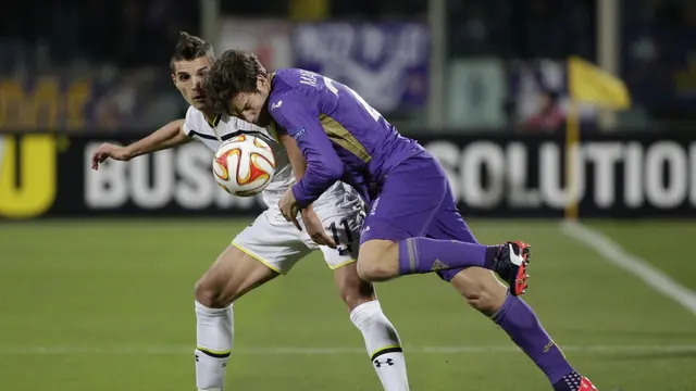 Hasil Liga Europa: Fiorentina 2 - 0 Tottenham