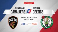 Jadwal NBA, Cleveland Cavaliers vs Boston Centics. (Bola.com/Dody Iryawan)