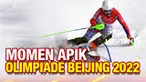 Ajang Olimpiade Musim Dingin Beijing 2022 masih berlangsung. Sejumlah momen menarik atlet peraih medali emas berhasil diabadikan kamera awak media.